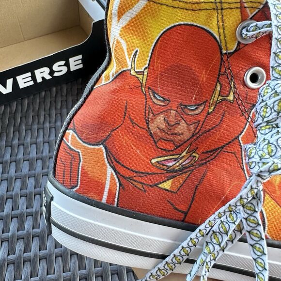 Converse DC x Chuck Taylor All Star High The Flash Men\'s Shoes 161390C Size 6 main image 15
